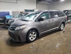 Toyota Sienna le salvage cars for sale: 2018 Toyota Sienna LE