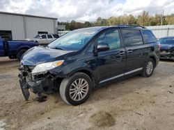 Toyota salvage cars for sale: 2017 Toyota Sienna XLE