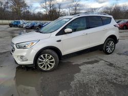 Ford Escape salvage cars for sale: 2017 Ford Escape Titanium