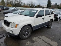 Jeep Grand Cherokee salvage cars for sale: 2006 Jeep Grand Cherokee Laredo