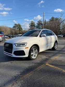 Salvage cars for sale from Copart North Billerica, MA: 2018 Audi Q3 Premium Plus