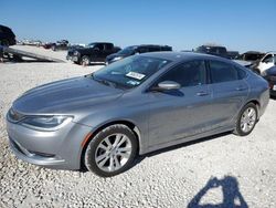 Chrysler 200 salvage cars for sale: 2016 Chrysler 200 Limited