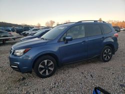 Subaru Forester salvage cars for sale: 2017 Subaru Forester 2.5I Premium