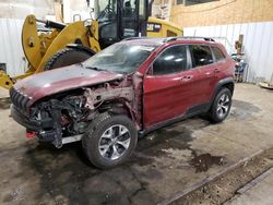 Jeep Cherokee Vehiculos salvage en venta: 2017 Jeep Cherokee Trailhawk