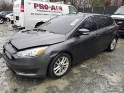 Ford Focus salvage cars for sale: 2015 Ford Focus SE