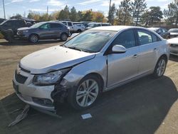 Chevrolet Cruze salvage cars for sale: 2013 Chevrolet Cruze LTZ