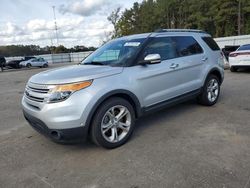 Ford Explorer salvage cars for sale: 2015 Ford Explorer Limited