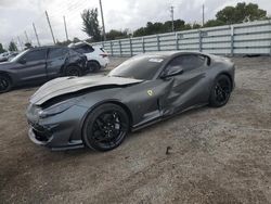 Ferrari Vehiculos salvage en venta: 2018 Ferrari 812 Superfast