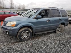 Honda Pilot salvage cars for sale: 2005 Honda Pilot EXL