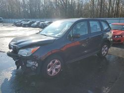 Salvage cars for sale from Copart Glassboro, NJ: 2015 Subaru Forester 2.5I