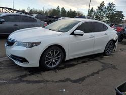 Acura tlx salvage cars for sale: 2016 Acura TLX Tech