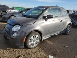 Fiat 500 salvage cars for sale: 2016 Fiat 500 Electric