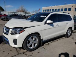 Mercedes-Benz gls-Class salvage cars for sale: 2017 Mercedes-Benz GLS 450 4matic