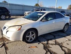 Pontiac g6 salvage cars for sale: 2008 Pontiac G6 Base