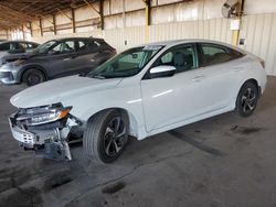 Honda Insight salvage cars for sale: 2021 Honda Insight EX