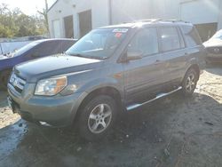 Honda Pilot salvage cars for sale: 2007 Honda Pilot EX