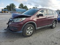 Honda Vehiculos salvage en venta: 2015 Honda CR-V LX