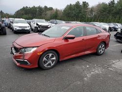 Honda Civic salvage cars for sale: 2019 Honda Civic LX