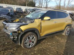 KIA Seltos salvage cars for sale: 2021 KIA Seltos SX