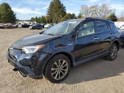 Toyota rav4 salvage cars for sale: 2017 Toyota Rav4 HV Limited