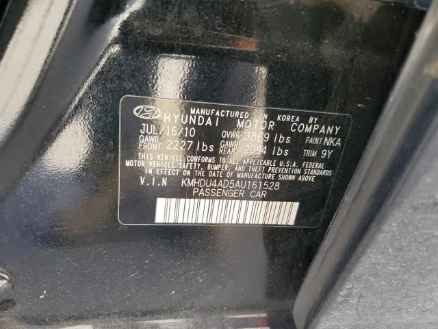 2010 Hyundai Elantra Blue