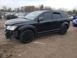 Salvage cars for sale from Copart Chalfont, PA: 2017 Dodge Journey SE