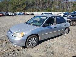 Honda Vehiculos salvage en venta: 2001 Honda Civic LX