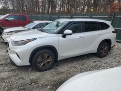 Toyota Highlander salvage cars for sale: 2023 Toyota Highlander Hybrid Bronze Edition