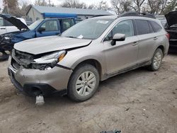 Subaru Outback salvage cars for sale: 2017 Subaru Outback 2.5I Premium