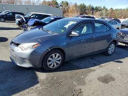 Toyota Corolla salvage cars for sale: 2014 Toyota Corolla L