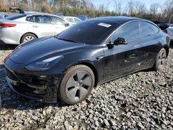 Tesla salvage cars for sale: 2022 Tesla Model 3