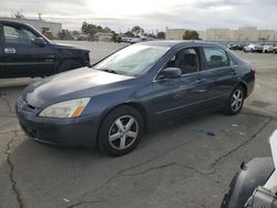 Honda Accord ex Vehiculos salvage en venta: 2005 Honda Accord EX