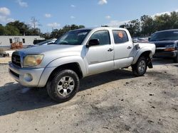 Toyota Tacoma salvage cars for sale: 2007 Toyota Tacoma Double Cab Prerunner