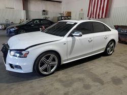 Salvage cars for sale from Copart Lufkin, TX: 2014 Audi S4 Premium Plus