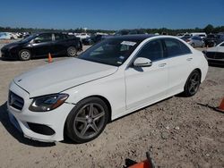 Mercedes-Benz c-Class salvage cars for sale: 2017 Mercedes-Benz C 300 4matic