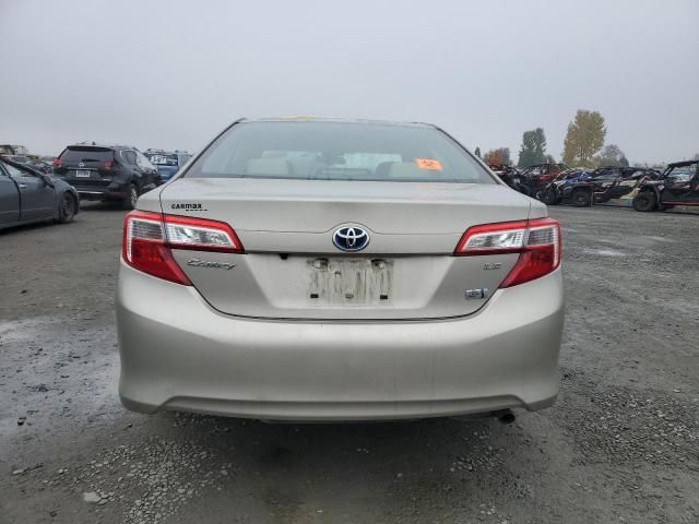 2013 Toyota Camry Hybrid