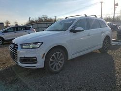 Audi salvage cars for sale: 2018 Audi Q7 Prestige