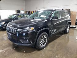 Jeep salvage cars for sale: 2019 Jeep Cherokee Latitude Plus