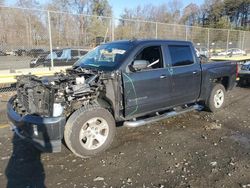 Chevrolet Silverado k1500 lt salvage cars for sale: 2018 Chevrolet Silverado K1500 LT