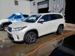 Toyota Highlander salvage cars for sale: 2017 Toyota Highlander LE