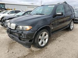 BMW x5 salvage cars for sale: 2006 BMW X5 4.4I