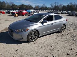 Hyundai Elantra salvage cars for sale: 2017 Hyundai Elantra SE