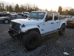 Jeep salvage cars for sale: 2021 Jeep Gladiator Sport