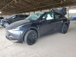 Tesla Model y salvage cars for sale: 2025 Tesla Model Y