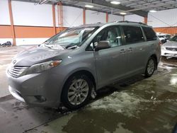 Toyota salvage cars for sale: 2011 Toyota Sienna XLE