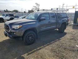 Toyota Tacoma salvage cars for sale: 2018 Toyota Tacoma Access Cab