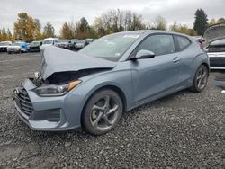 Hyundai Veloster salvage cars for sale: 2019 Hyundai Veloster Base