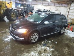 Volkswagen Golf salvage cars for sale: 2019 Volkswagen Golf Alltrack S