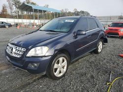 Mercedes-Benz m-Class salvage cars for sale: 2011 Mercedes-Benz ML 350 4matic