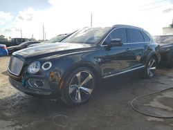 Bentley Bentayga salvage cars for sale: 2017 Bentley Bentayga